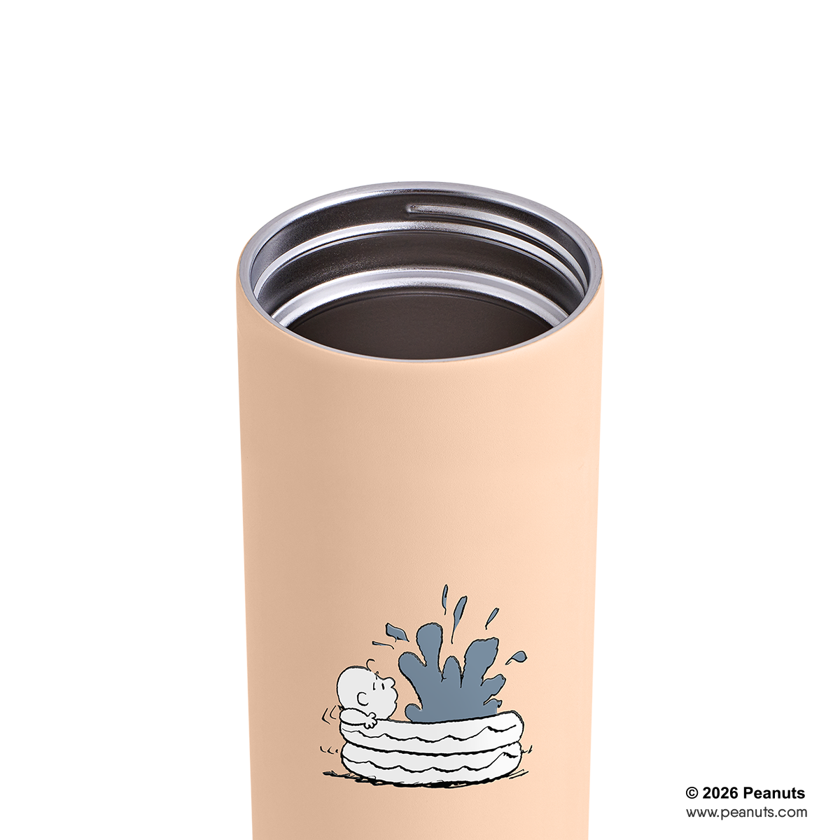 Peanuts Playbook City Flask