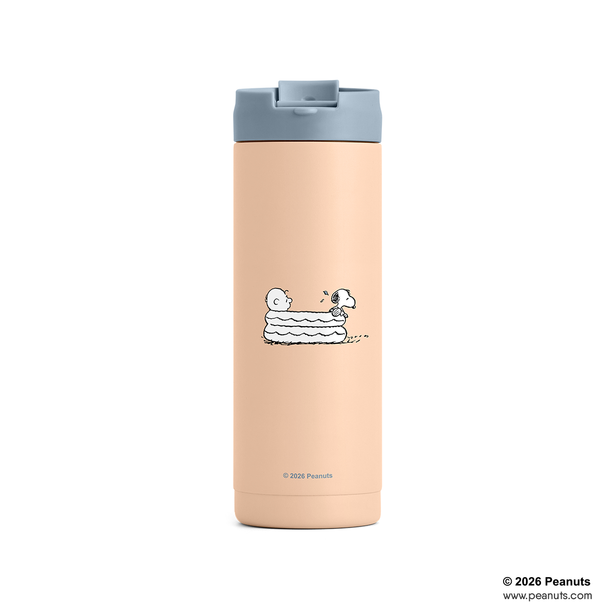 Peanuts Playbook City Flask