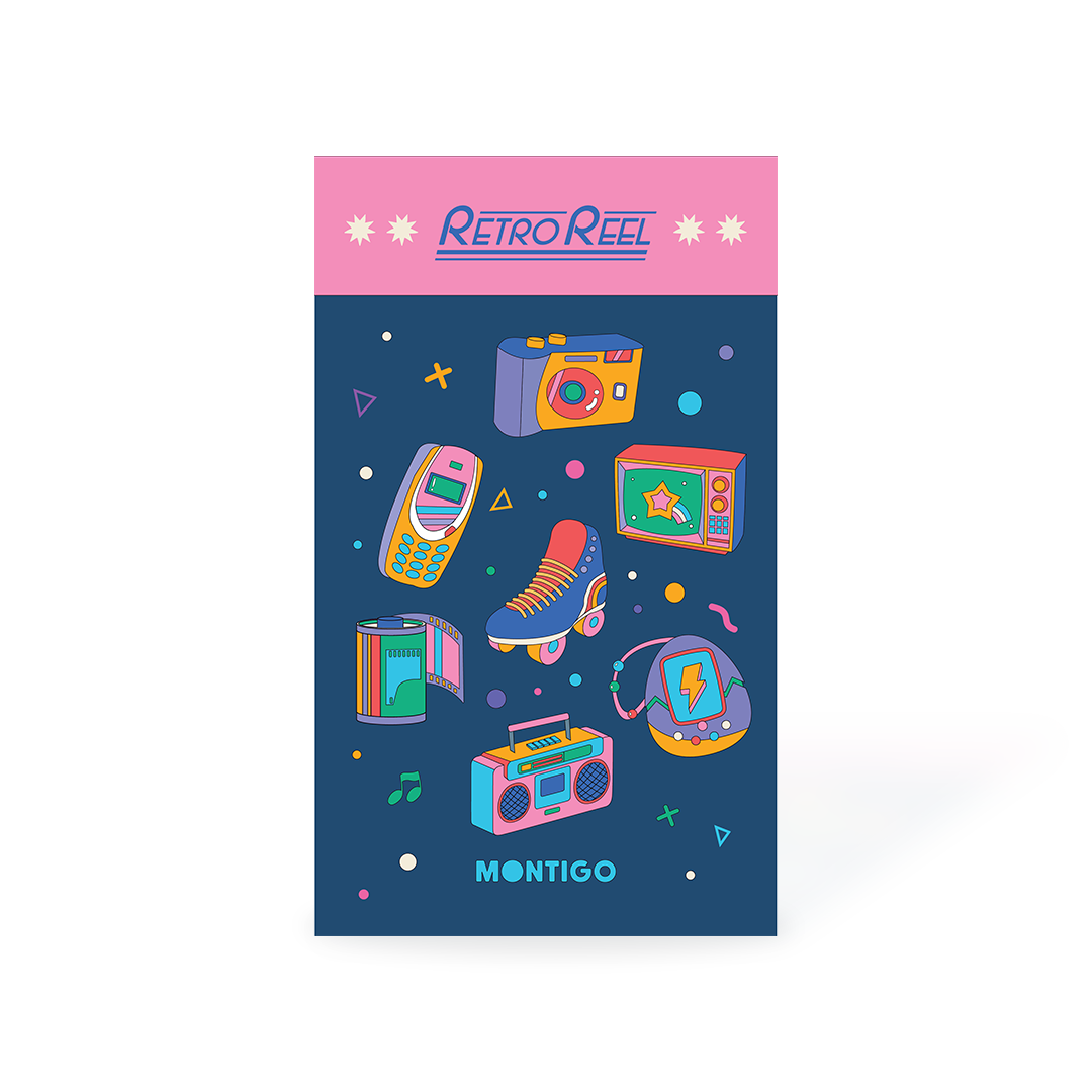 [NOT FOR SALE] Retro Reel Sticker Bundle