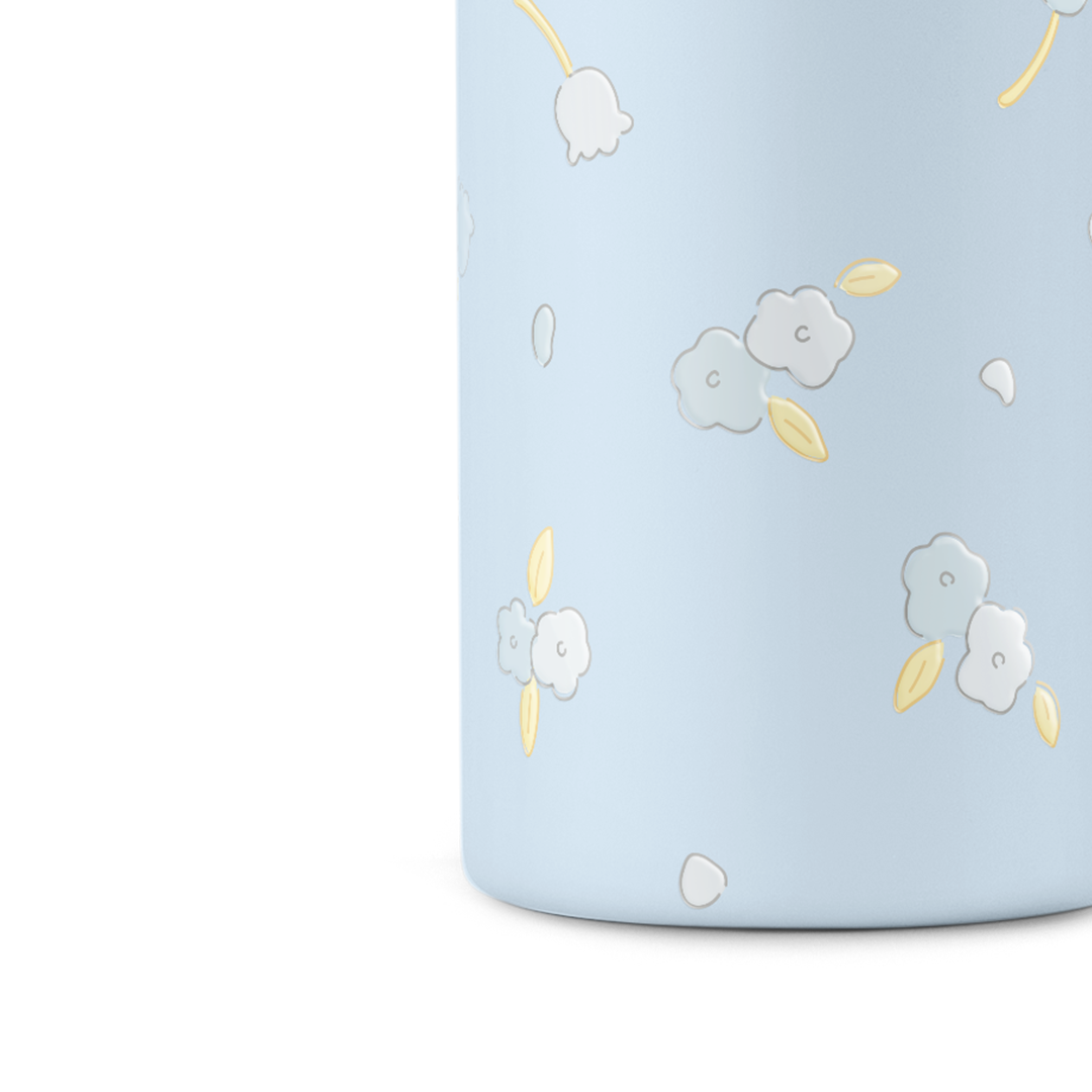 Winter Flower Ace Bottle Medium