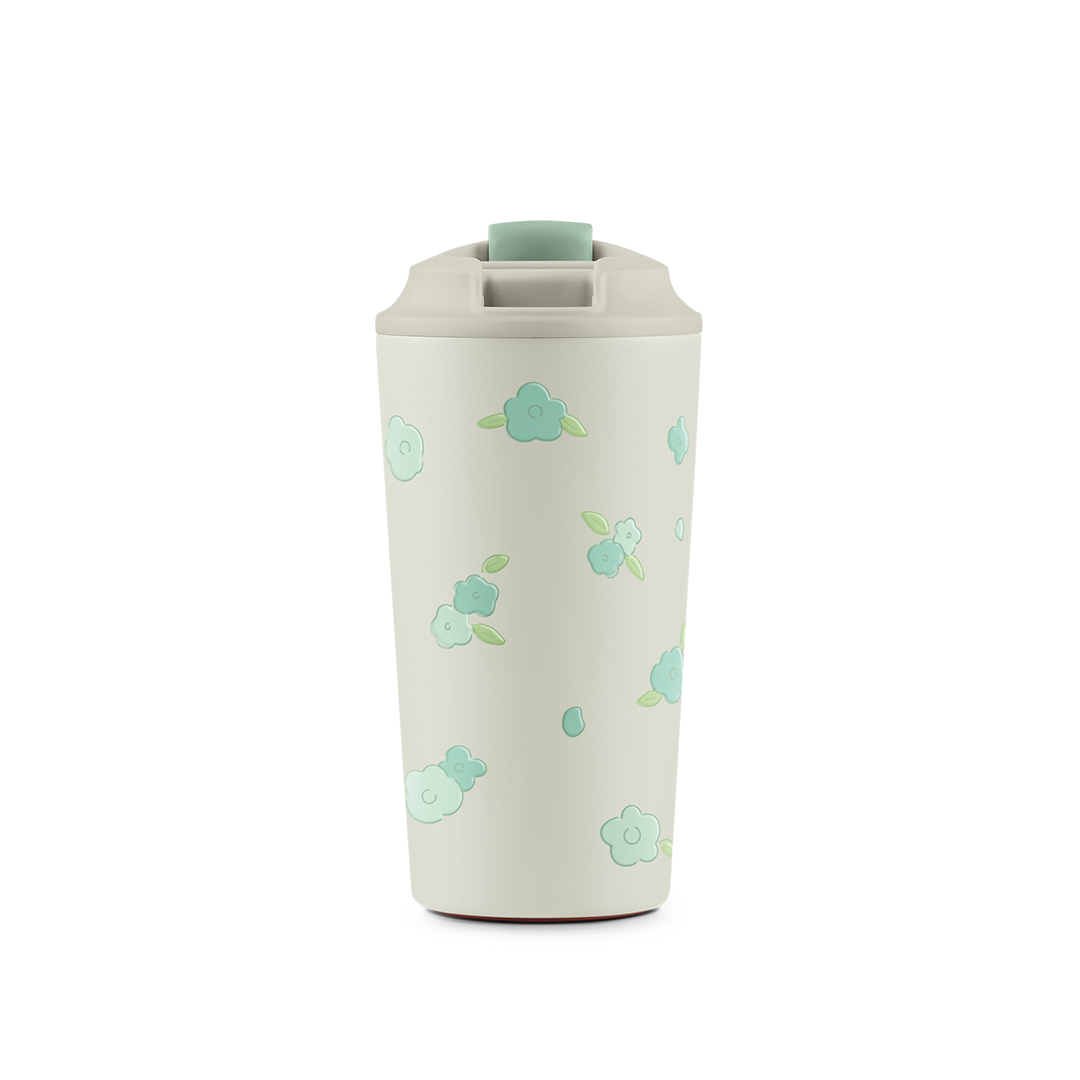Winter Flower Sense Coffee Cup Large
